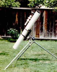 home-made telescope